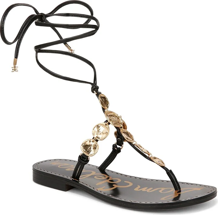 Deirdre Ankle Wrap Sandal