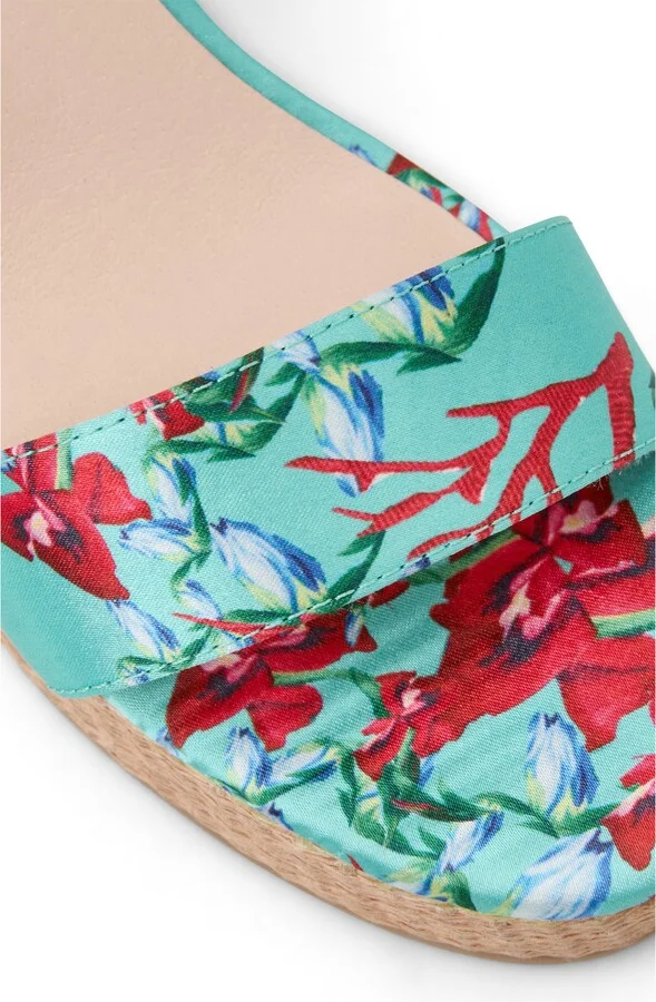 Deirdre Ankle Wrap Wedge Sandal - Image 6