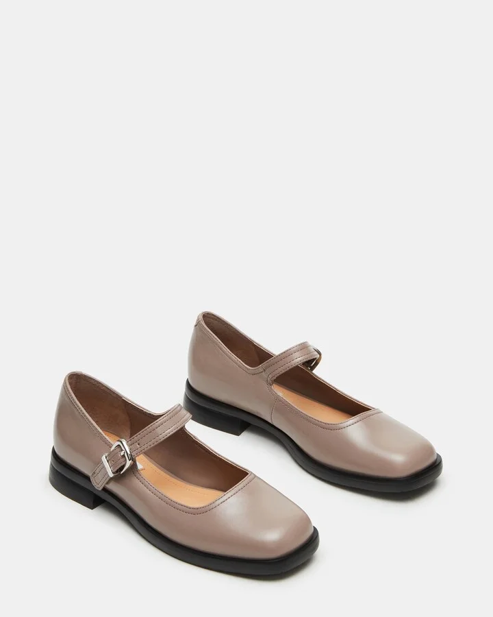 Delancy Taupe Leather - Image 2