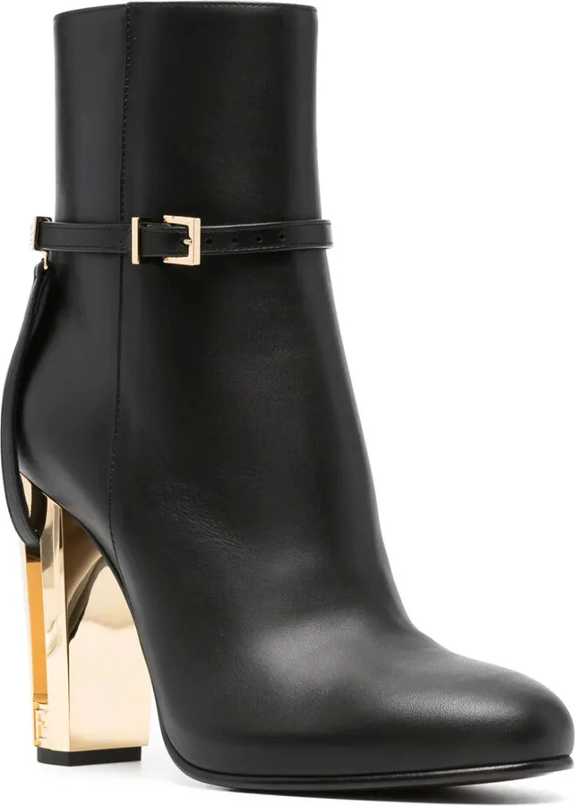 Delfina 105mm leather boots - Image 2