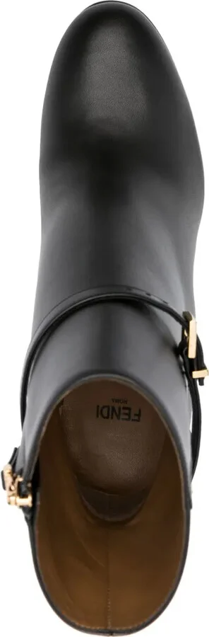 Delfina 105mm leather boots - Image 4