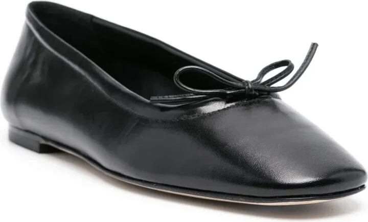 Delfina leather ballerina shoes - Image 2