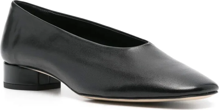 Delia 25mm leather pumps - Image 2