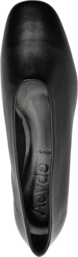 Delia 25mm leather pumps - Image 4