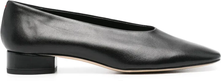 Delia 25mm leather pumps