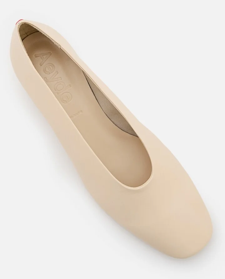 Delia Nappa Leather Pump - Image 4