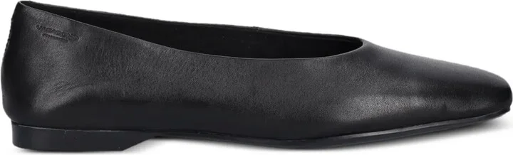 Delia square-toe ballet flats