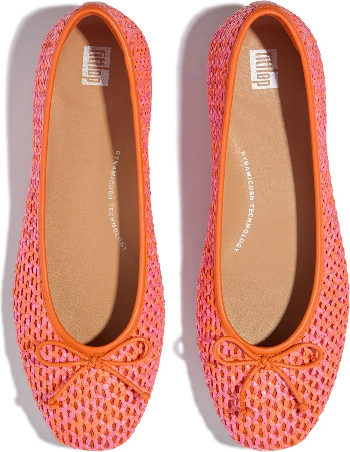 Delicato Woven Mary Jane Flat - Image 4
