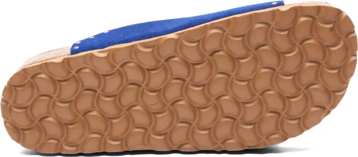 Delilah stud-embellished suede slides - Image 4