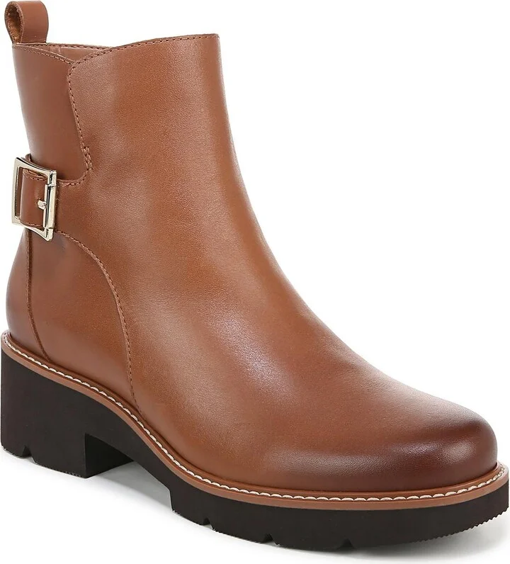 Delilah Womens Buckle Booties
