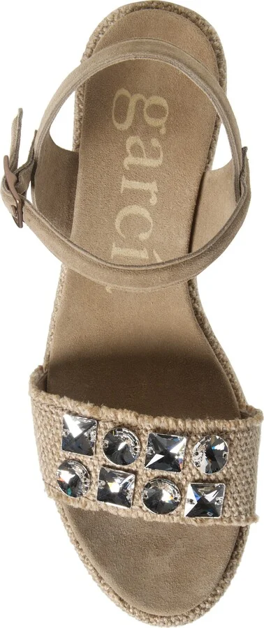 Delina Ankle Strap Platform Wedge Sandal - Image 5