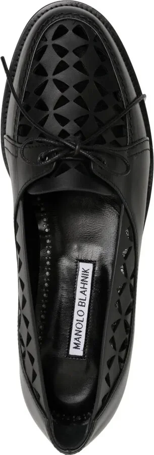 Delirium cut-out leather loafers - Image 4
