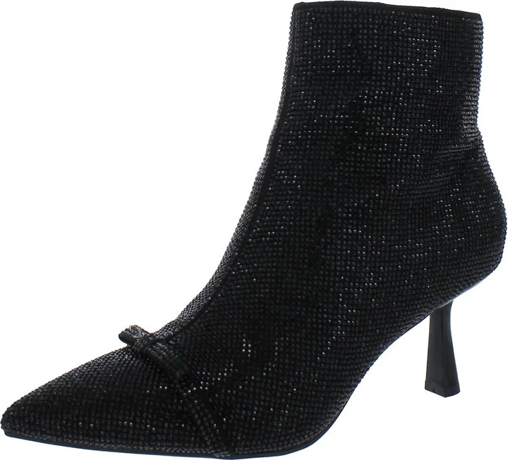 Delphia Womens Embellished Heels Ankle Boots