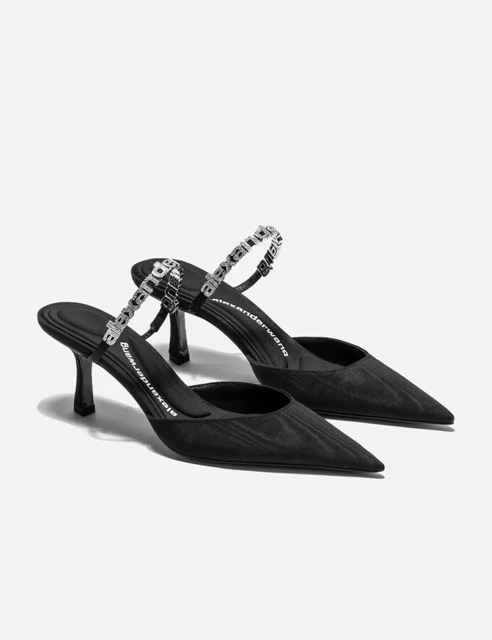 Delphine 65 Logo Strap Mule - Image 4