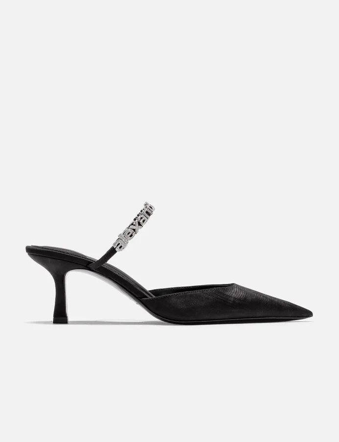 Delphine 65 Logo Strap Mule