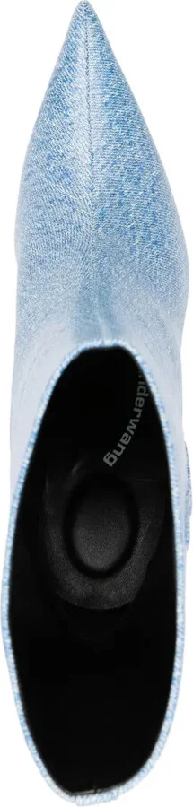 Delphine 90mm denim boots - Image 4