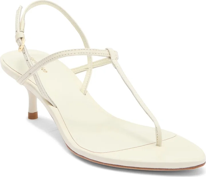 Delphine Kitten Heel Sandal