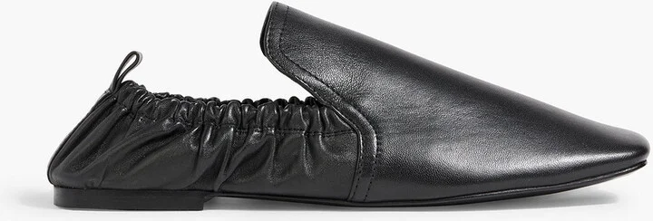 Delphine leather loafers