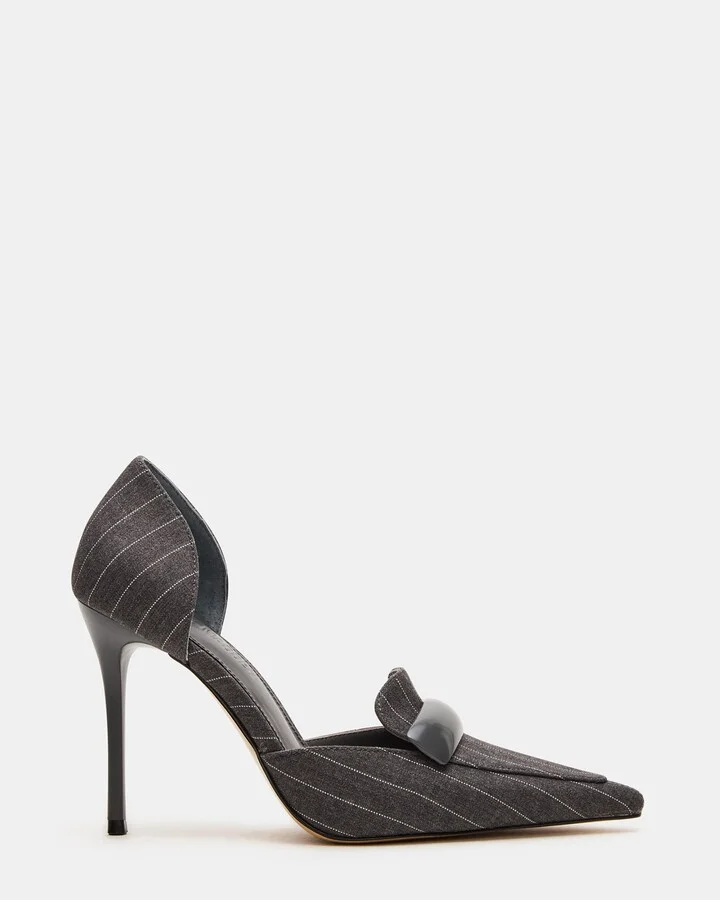 Delphini Gray Pinstripe