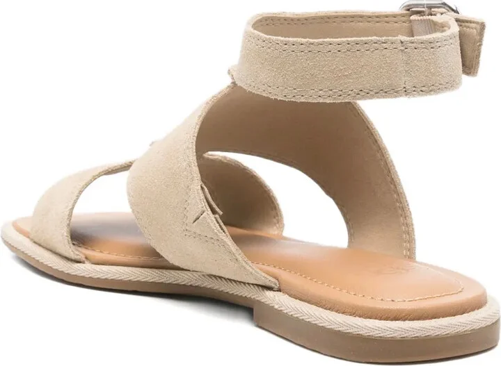 Delray R 2.400 ankle-strap suede sandals - Image 3