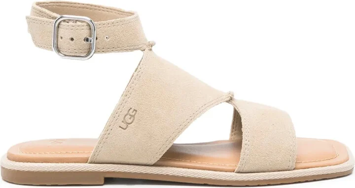 Delray R 2.400 ankle-strap suede sandals