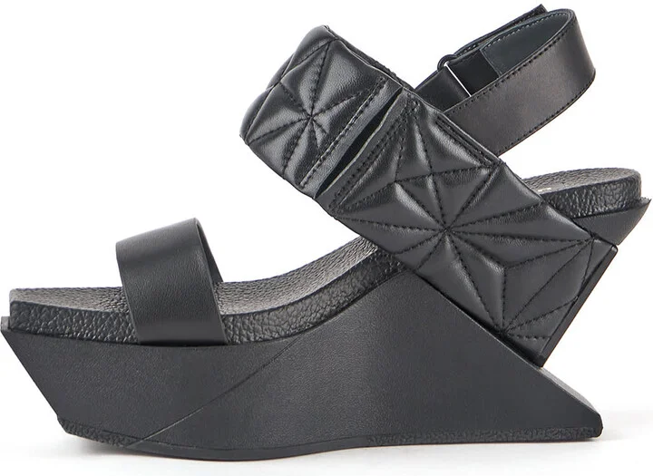 Delta Wedge Puffy - Black - Image 4