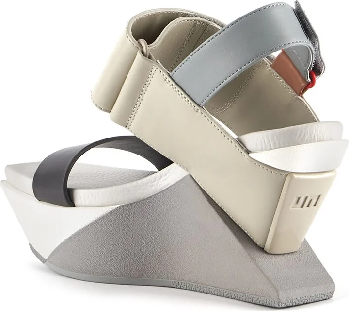 Delta Wedge Sandal - Neutrals - Image 4