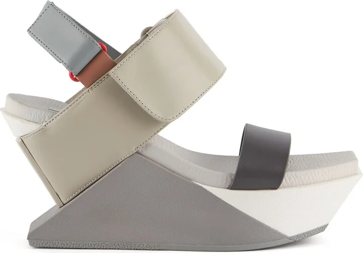 Delta Wedge Sandal - Neutrals