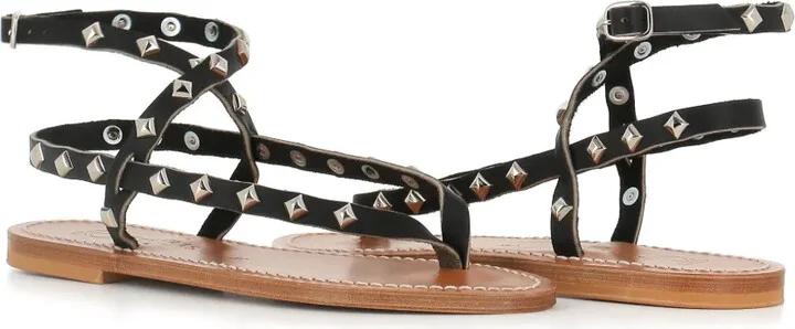 Deltapyr stud-embellished flat sandals - Image 2