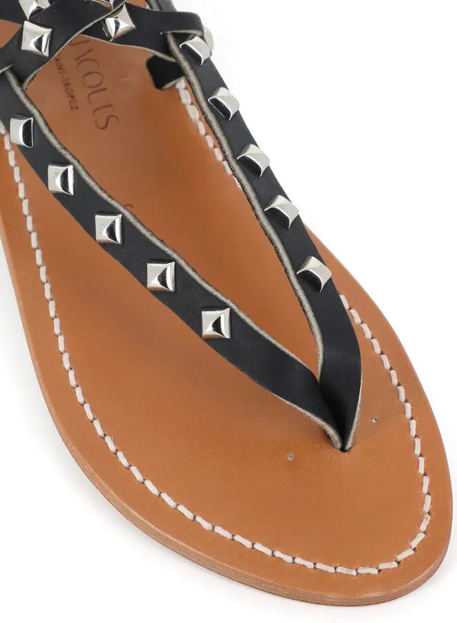 Deltapyr stud-embellished flat sandals - Image 5