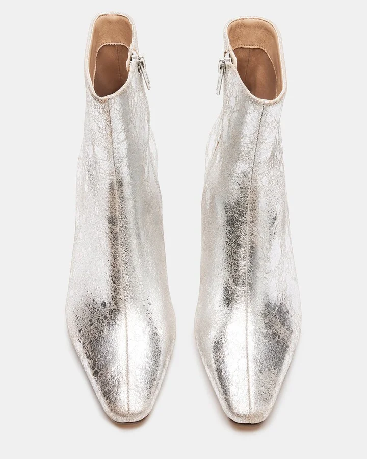 Delvie Silver Leather - Image 5