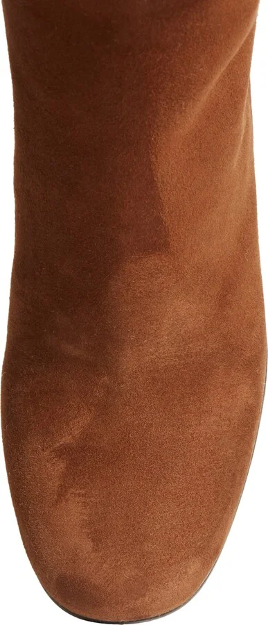 Demi Block Heel Suede Bootie - Image 5