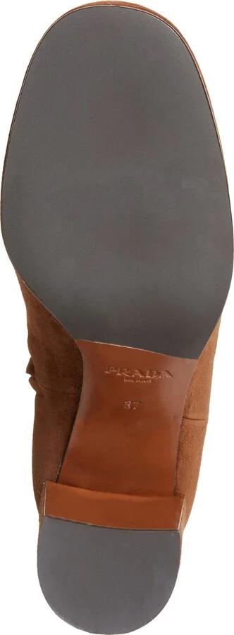 Demi Block Heel Suede Bootie - Image 6