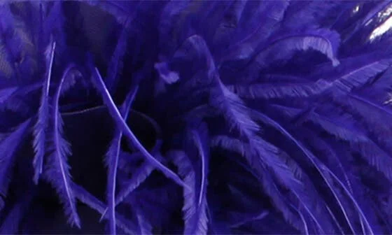 Demi Faux Feather Ankle Strap Sandal - Image 8
