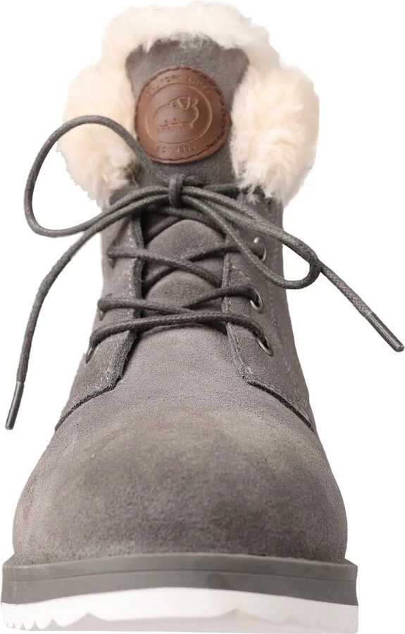 Demi Faux Shearling Wedge Bootie - Image 3