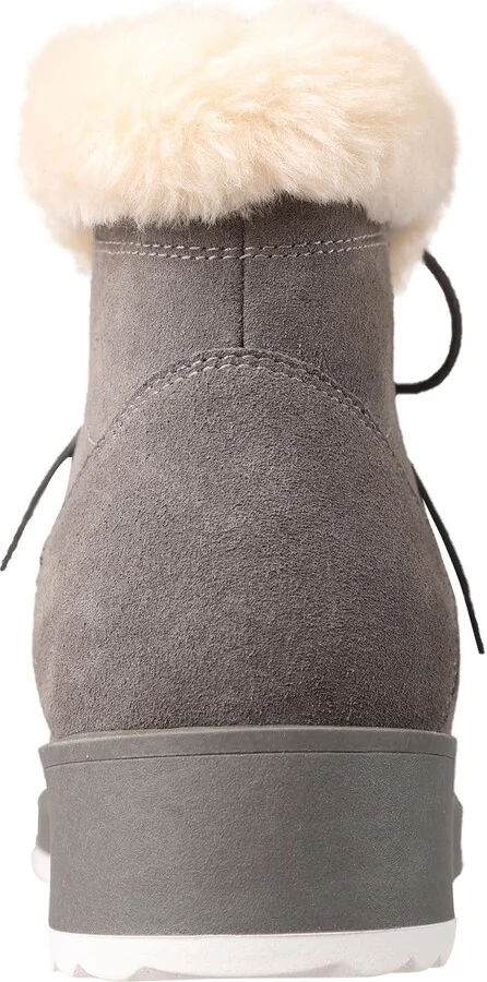 Demi Faux Shearling Wedge Bootie - Image 4