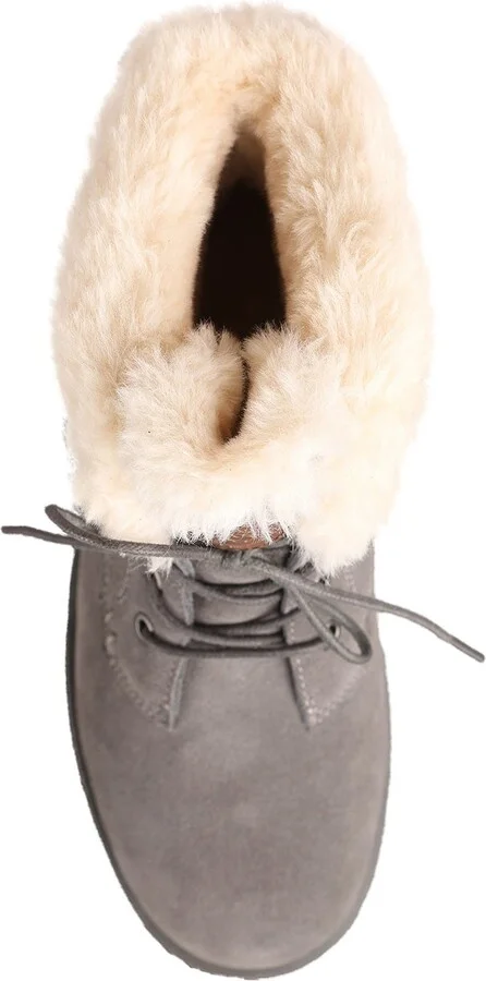Demi Faux Shearling Wedge Bootie - Image 6
