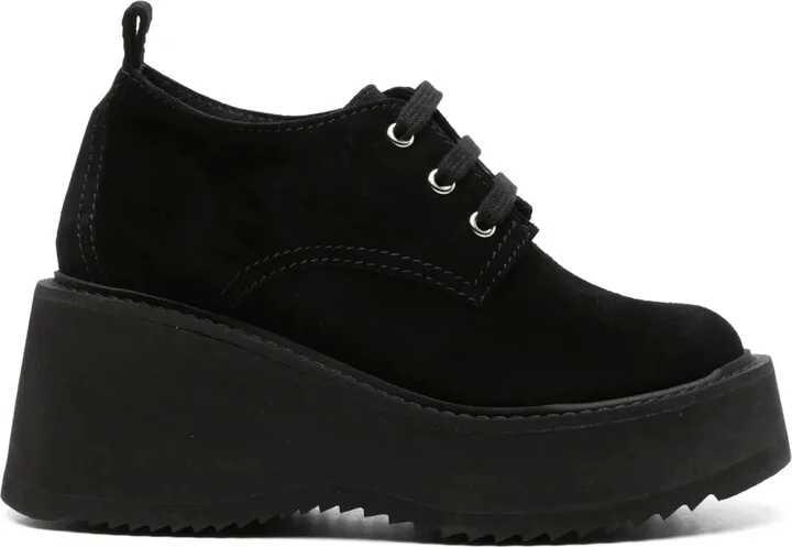 Demi platform brogues