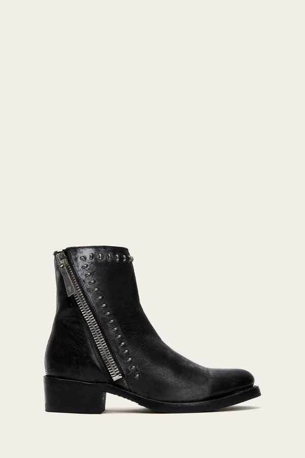 Demi Rebel Zip Bootie - Pre-Loved