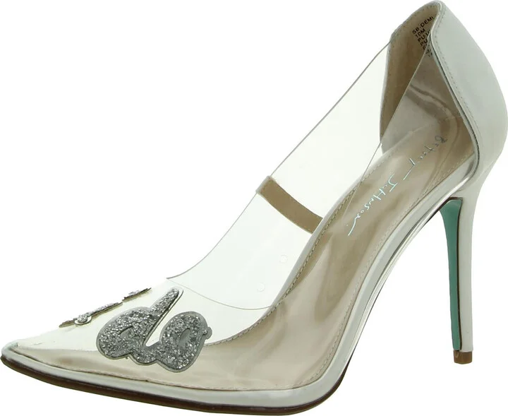 Demi Womens Bridal Pumps