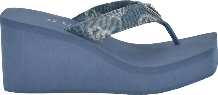 Demmey Platform Wedge Flip Flop - Image 2