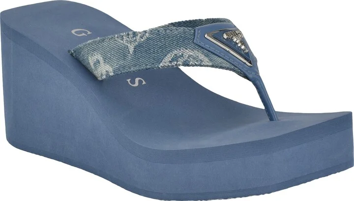 Demmey Platform Wedge Flip Flop