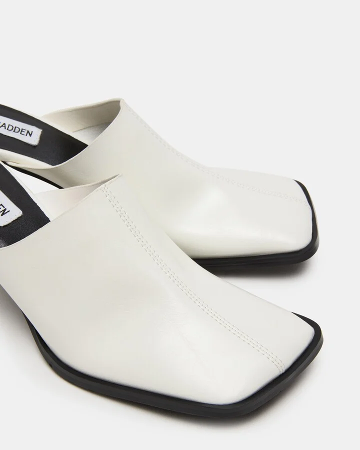 Dempsey White Leather - Image 3