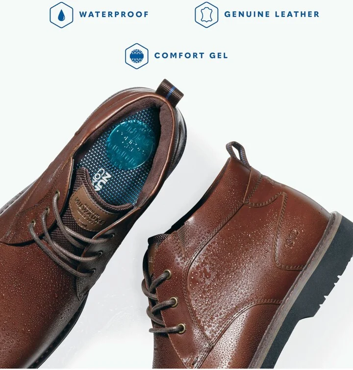 Denali Waterproof Plain Toe Derby (Men) - Wide Width Available - Image 8