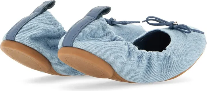 Denim Ballerina Shoes - Image 3