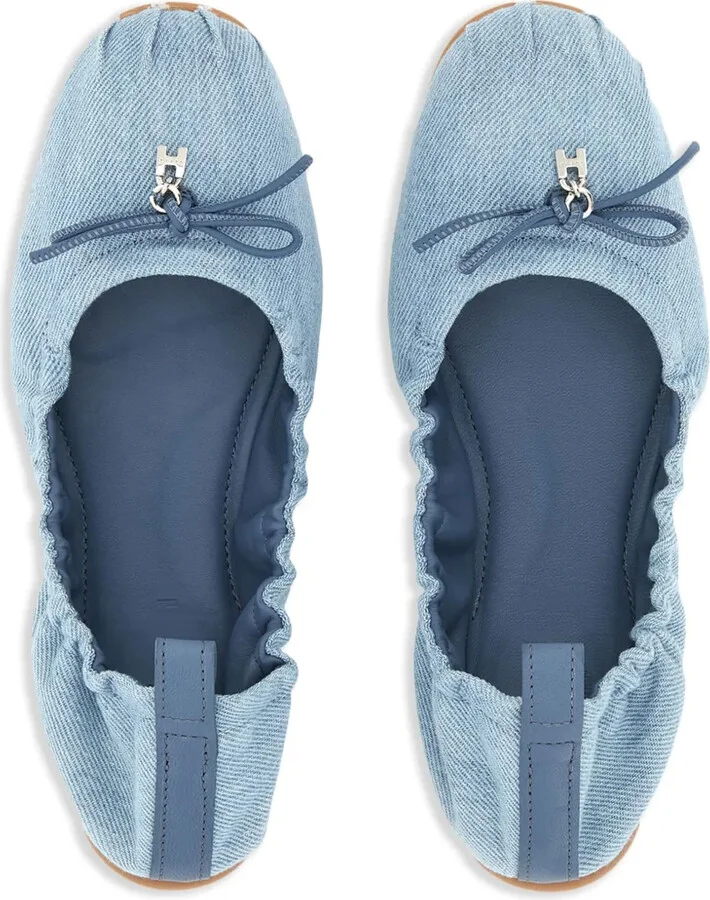 Denim Ballerina Shoes - Image 4