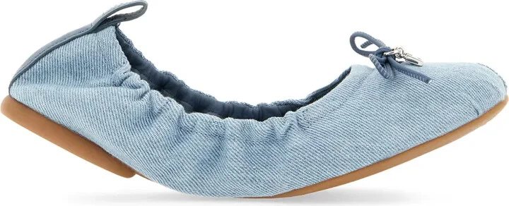 Denim Ballerina Shoes