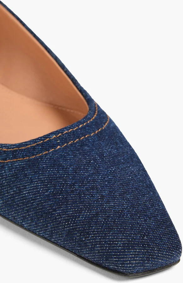 Denim ballet flats - Image 4