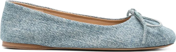 Denim Ballet Flats