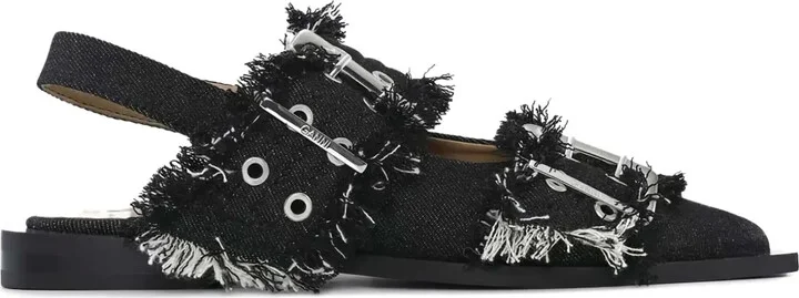 Denim Ballet Flats